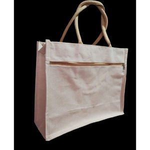 Printed Rectangle Jute <b>Tote</b> <b>Bag</b>-Eco-Friendly Hand-Style Print with Eco-Friendly Colors Durable Lightweight <b>for</b> Retirement Diwali - Product Image 2