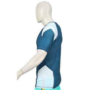 OEM Custom Printed MMA BJJ Rash <b>Guard</b> Sublimation Printed Worsted Fabric Formal Style Men's T-Shirts - Product Image 3