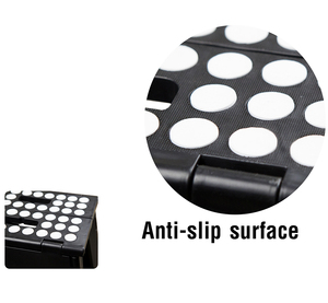 Wholesale Kids Plastic Step <b>Stool</b> Leisure Chair Light Weight Folding <b>with</b> Handle Easy Transportable Outdoor Use - Product Image 3