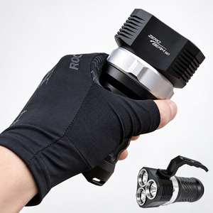 Lampe de poche LED de plongée 11000 lumens, étanche ZEROBEAM DX7, 100 m IPX8, portée du faisceau 726 m, pour utilisation nocturne en extérieur - Product Image 1