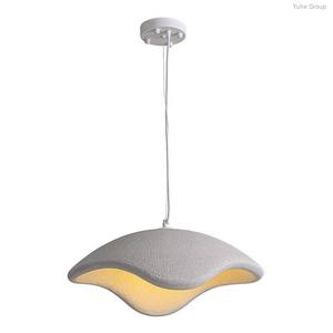 Modern Wabi Sabi Oval Pendant Light LED Dimmable Resin Ceiling <b>Lamp</b> for Restaurant and Home <b>Office</b> - Product Image 4