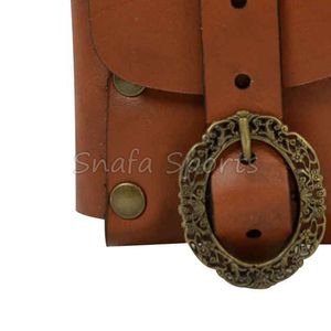 Sac banane vintage en cuir véritable de haute qualité avec fermeture éclair, étanche, pour homme, en forme de boîte, couleur unie - Product Image 5