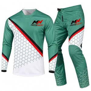 Nouvelle collection 2026 : Ensemble de motocross pour adulte grande taille, 100% polyester, fabriqué au Pakistan, pour la course et le dirt bike, en vente - Product Image 1