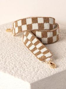 Elegante Correa de Bolso con Cuentas Hechas a Mano, Tamaño Personalizado, Correa Cruzada Bordada con Cuentas - Product Image 3