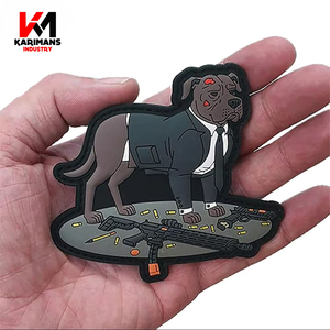 Patch en caoutchouc PVC personnalisé, patch logo 3D souple de haute qualité pour vêtements, casquettes, sacs et marquage - Product Image 5