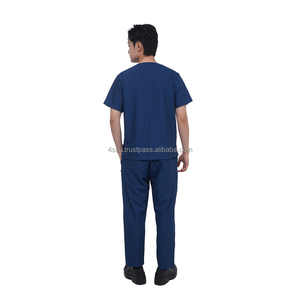 Uniforme de Terapeuta de Spa de Algodón Tejido Personalizado, Conjunto de Uniforme para Clínica de Belleza - Product Image 5