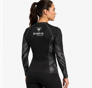 Camiseta de Protección Solar Premium para Mujer, Hecha con Tela Elástica Suave, de Secado Rápido, Cómoda y Flexible para Natación y Surf - Product Image 2
