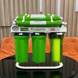 Système de filtration d'eau par osmose inverse OEM 7/8/9 étapes 100 GPD avec support et manomètre, fabriqué au Vietnam pour les familles - Vente chaude - Product Image 4