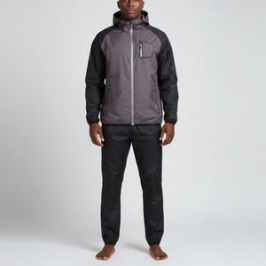 Traje de Sauna Unisex OEM Profesional Personalizado, Ligero, de Manga Larga, para Quemar Grasa, para Ejercicio y Fitness - Product Image 5