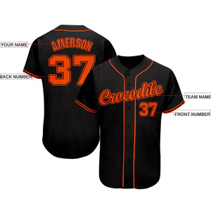 Maillot de baseball à boutons intégraux pour le marché américain, uniforme personnalisé pour jeunes, adultes, hommes, femmes, vêtements d'équipe - Product Image 2