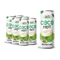 Eau de Coco Purée NAWON Vietnam en Bouteille, Électrolyte Naturel Personnalisable, Jeune Noix de Coco Verte 550ml, Prête à Boire, Marque Blanche