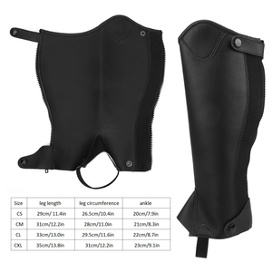 Long Wear New Stock Half <b>Chaps</b> With Cushioned Interior And Strong Build Premium Quality Half <b>Chaps</b> - Product Image 6