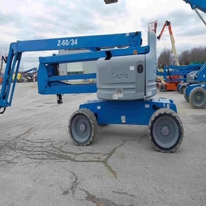 Plataforma Elevadora Hidráulica Eléctrica Autopropulsada Avanzada con Diseño Telescópico Articulado para un Alcance Industrial Seguro y de Gran Altura - Product Image 4