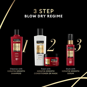 Acondicionador anti-frizz con keratina, proteína y aceite de argán, control de frizz por 72 horas, cabello suave y brillante, reparación de daños, 80 ml, nutritivo - Product Image 6
