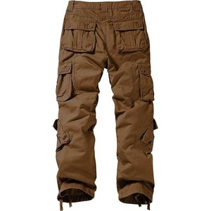 Pantalon cargo décontracté pour homme de haute qualité, 100 % coton, pantalon de survêtement personnalisé, cordon de serrage, taille élastique, respirant, séchage rapide, écologique - Product Image 5