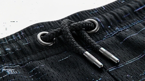 Nouveauté : Shorts en maille unie pour hommes, marque privée, service OEM, respirants, séchage rapide, style décontracté avec poches latérales - Product Image 4