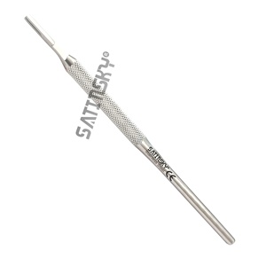 ไม่ใช่มีด3L เกรดการผ่าตัดสเตนเลสสตีลที่จับมีดสำหรับการผ่าตัดส่วนลึกใบมีดที่เหมาะสม - Product Image 6