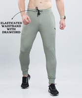 Set Sampel Kain Campuran Celana Olahraga Slim Fit Pria untuk Lari, Gym, dan Jogging (280 GSM)