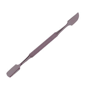 KAAMIR INSTRUMENTS Repousse-cuticules carré double face de qualité supérieure, durable, en acier inoxydable, réutilisable, outil de salon, logo personnalisé - Product Image 6