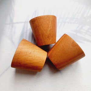 Doussiewood-taza de madera Natural con logotipo personalizado, respetuoso con el medio ambiente, para té, café, agua, de Vietnam, nuevo diseño - Product Image 2