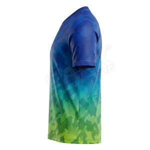 เสื้อฟุตบอลผ้าเจอร์ซี่น้ำหนักเบาใส่สบายเสื้อกีฬาดีไซน์ยอดนิยม - Product Image 3