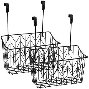 Cesta colgante de metal para pared, diseñada para decoración interior moderna y uso funcional de almacenamiento en la pared. - Product Image 2