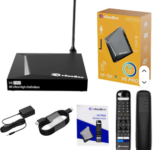 Offre spéciale de Noël vSeeBox VSEE V6 Pro Satisfaction garantie Revendeur agréé Boîtier multimédia Android - Product Image 1