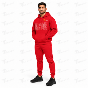 Wholesale Custom Logo <b>Men's</b> Oversized Plain Sweatsuit Hoodie and Sweatpants Set Plus Size Tracksuit <b>for</b> <b>men</b> - Product Image 2