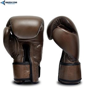 ถุงมือชกมวยหนัง PU ทนทาน สำหรับฝึกซ้อม MMA มวยไทย รับทำโลโก้ตามสั่ง - Product Image 6