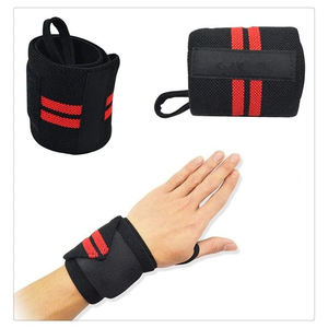 สายรัดข้อมือสำหรับวิ่งแบบปรับได้ ทำจากนีโอพรีน ขายส่ง สำหรับกีฬา กันลื่น ระบายอากาศได้ดี ป้องกันข้อมืออย่างมืออาชีพ พร้อมหัวเข็มขัด - Product Image 6