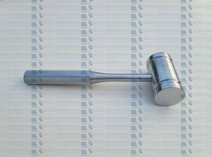 Martillo Quirúrgico Ortopédico de Cabeza Pesada de 3 LB (1.36 kg) para Huesos, Largo/Oblicuo (O/L) 10.75'' - Instrumento para Levantar Huesos Duros - Product Image 6