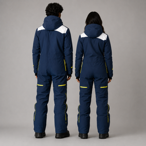 Traje de Esquí Ligero Unisex Personalizado, Chaqueta y Pantalones Impermeables y Resistentes al Viento, Fabricante y Proveedor de Ropa de Marca Privada - Product Image 5
