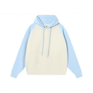 Sudadera con Capucha para Hombre, Azul Claro, Corte Regular, Manga Regular, con Bolsillo, Tejido de Algodón, Anti-Pilling, Estilo Otoñal - Product Image 1