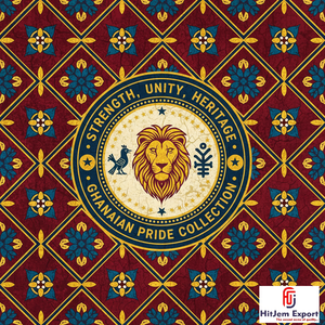 Tela de Algodón Estampada con Cera Africana Personalizada OEM, Ankara Kitenge para Grupos Religiosos, Escuelas, ONG, Promociones, Proyectos de Festivales - Product Image 2