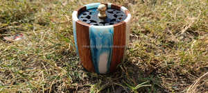 Quemador de Incienso de Resina de Lujo Contemporáneo Hecho a Mano para Ramadán y Eid, Decoración Elegante para el Hogar con Fragancia - Product Image 6