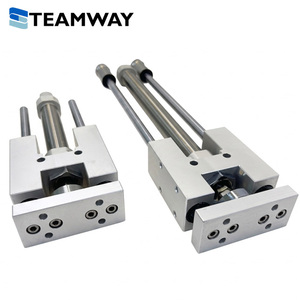 กระบอกลมแบบมีรางนำทาง TEAMWAY TA Series - ขนาดรู 20 มม./25 มม., ระยะชักยาวสูงสุด 400 มม., ตัวกระตุ้นลมความแม่นยำสูง - Product Image 2