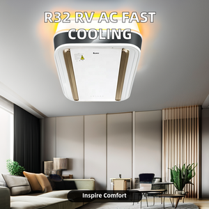 Climatisation Gree 12000 BTU 50 Hz R32 pour camping-car, 220 V, extérieur, refroidissement et chauffage électriques rapides, Wifi - Product Image 5