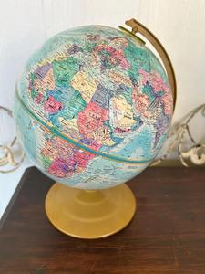 ลูกโลกโลหะงานหนักสำหรับงานฝีมือ ผลิตจากโลหะแข็งแรงทนทาน พร้อมเส้นละติจูดที่แกะสลักและผิวขัดเงาแบบกระจก - Product Image 3