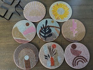 Rhinestone Boho <b>Coasters</b> - Product Image 1