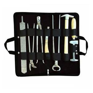 Kit d'outils professionnels pour fermeur de chevaux SURGINEXA, pince à sabots, outils de soin équin, outils de coupe et de sablage, acier inoxydable, robuste - Product Image 1