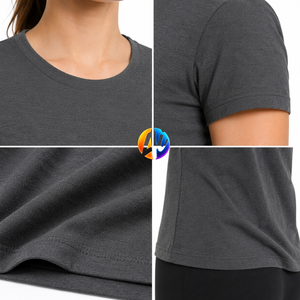 Breathable fabric makes <b>Woman</b> T <b>shirt</b> a fresh choice for daily outfits with soft comfort neat shape and smooth lasting everyday - Product Image 5