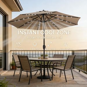 Ombrellone Solare da Esterno Senza Base per Vivere all'Aperto - Product Image 5