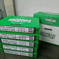 Papel de Copia Svetocopy A4 al por Mayor, 80g, 100% Pulpa de Madera Virgen, Superficie Lisa, 500 Hojas/Resma, Brillo 102-104%, para Fotocopiadoras del Reino Unido
