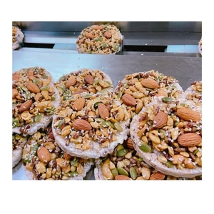 Barra de granola crujiente, la más vendida, para un rápido impulso de energía y refrigerios en la oficina, mezcla de nueces orgánicas ricas en fibra. - Product Image 5