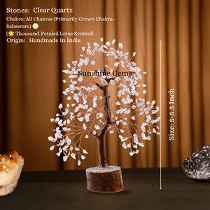 Wholesale Clear Quartz Crystal <b>Tree</b> of Life Copper Wire Gemstone Healing Stones Crystal <b>Tree</b> Home Decor - Product Image 5