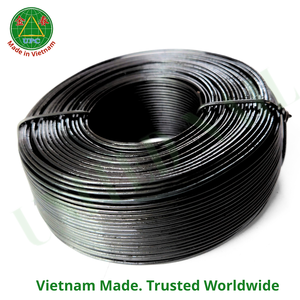 20 Rolls/Carton 15 Gauge Diameter Black Rebar Wire <b>Iron</b> Competitively Priced From Vietnam Factory for Rebar Tying Projects - Product Image 5