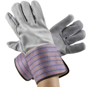 Gants de sécurité en cuir de vachette de qualité supérieure, résistants, pour travaux industriels et de rigging, protection des mains - Product Image 4