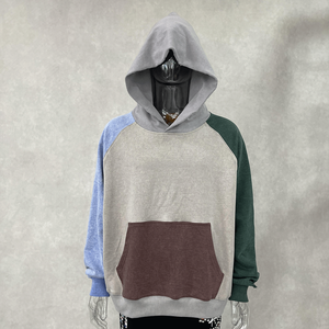 Wholesale men's everyday pullover hoodie with kangaroo pocket hoodie for bulk cotton hoodies - Product Image 4