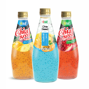 เครื่องดื่มเมล็ดเจียค็อกเทล290มล. ปราศจากน้ำตาลตัวอย่างฟรี oM/odm ราคาจำนวนมากติดฉลากส่วนตัว - Product Image 1