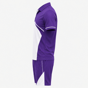 Uniforme de tenis para hombre que ofrece comodidad ligera, material de secado rápido y movimiento fácil para entrenamiento, competición y actividades en la cancha. - Product Image 3